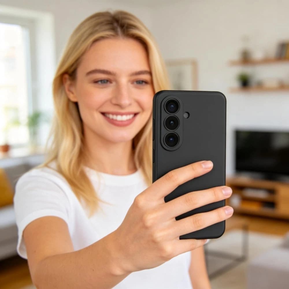 Tech-Protect Szilikon MagSafe Samsung Galaxy S26 Fekete
 - 4