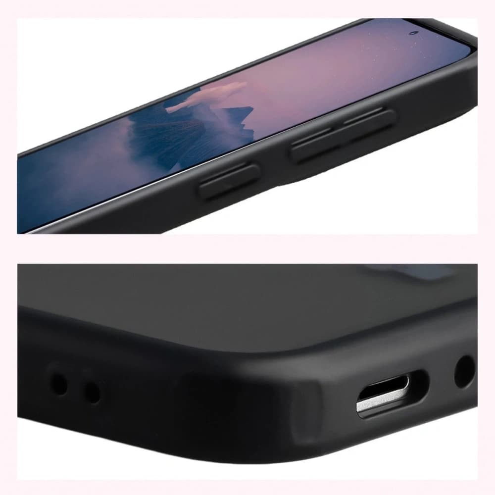 Bizon Case Angelo Samsung Galaxy A37 5G / A36 5G rauchig mit einem schwarzen Rahmen
 - 4