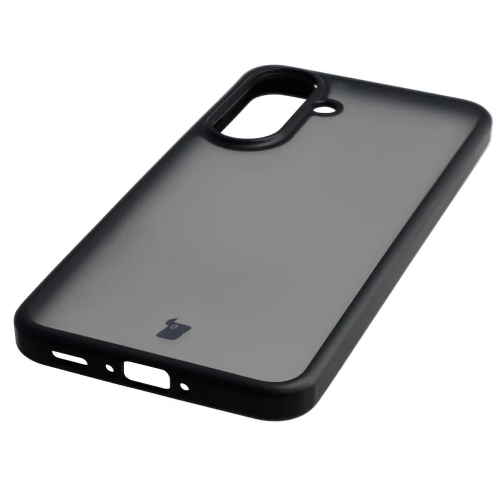 Bizon Case Angelo Samsung Galaxy A37 5G / A36 5G rauchig mit einem schwarzen Rahmen
 - 5