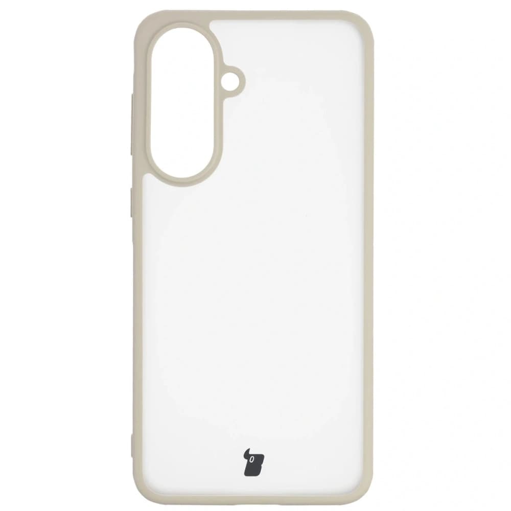 Bizon Case Angelo Samsung Galaxy A57 5G semi-transparent cu un cadru bej
 - 2