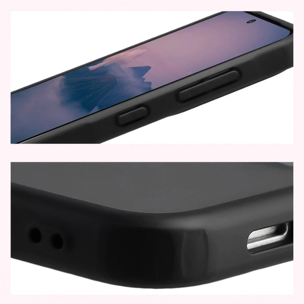 Bizon Case Angelo Samsung Galaxy A57 5G fumuriu cu un cadru negru
 - 4