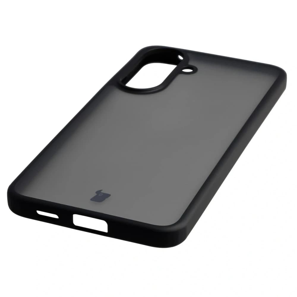 Bizon Case Angelo Samsung Galaxy A57 5G fumuriu cu un cadru negru
 - 5