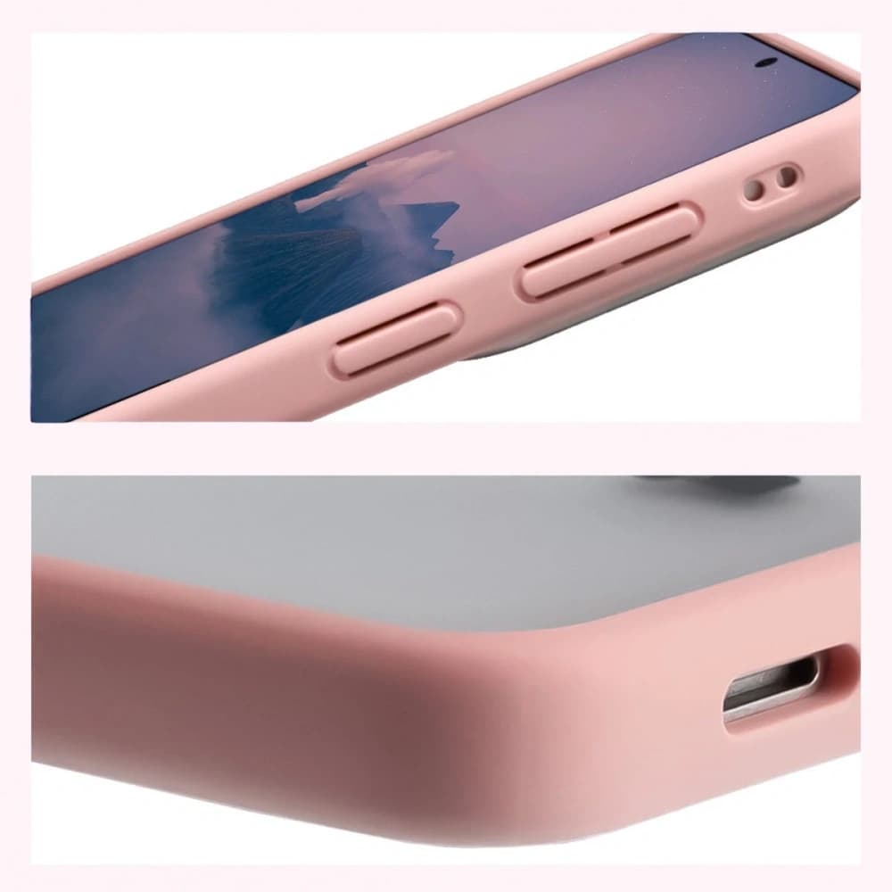 Bizon Case Angelo Samsung Galaxy S26+ Plus poloprůhledný s světle růžovým rámem
 - 4