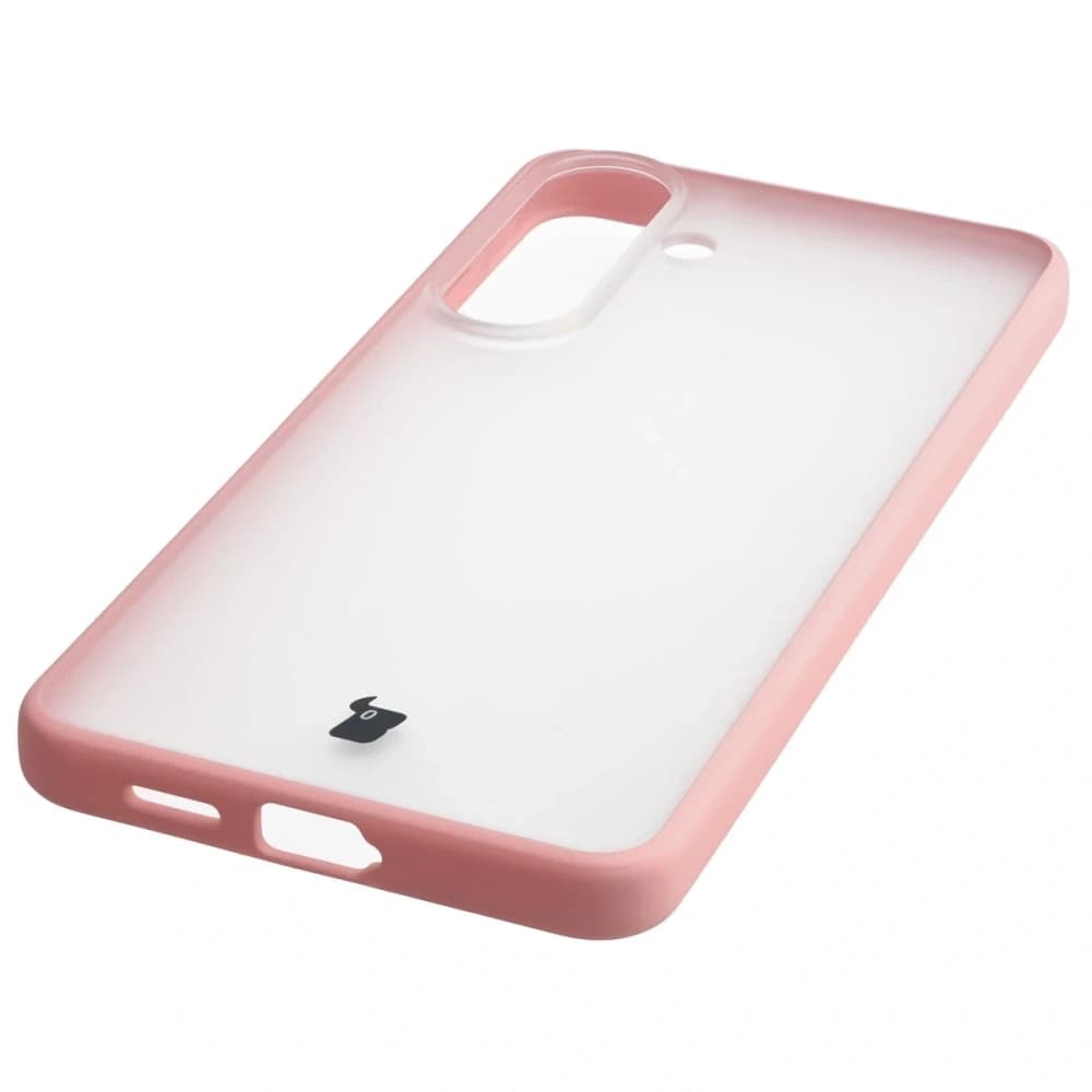 Bizon Case Angelo Samsung Galaxy S26+ Plus poloprůhledný s světle růžovým rámem
 - 5