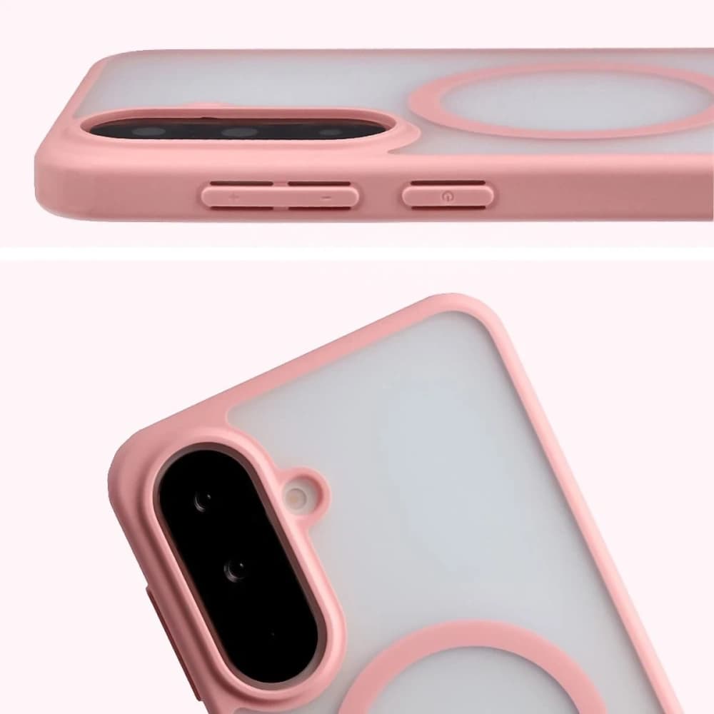 Bizon Case MatteO Magnetic Samsung Galaxy A37 5G / A36 5G rauchig hellrosa
 - 4