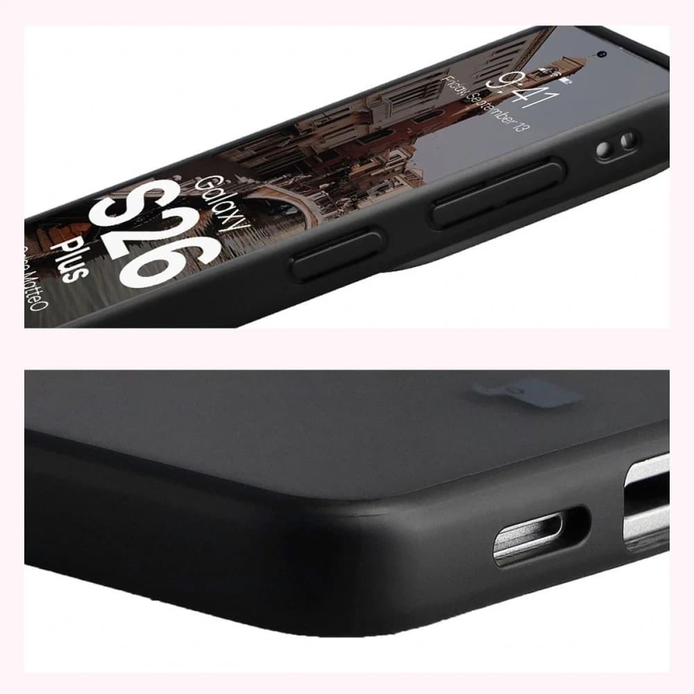 Bizon Case MatteO Magnetic Samsung Galaxy S26+ Plus kouřový černý
 - 5