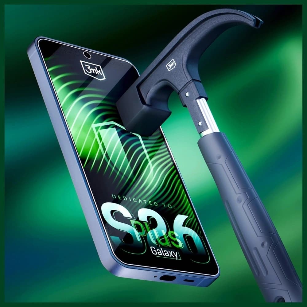 Szkło hybrydowe 3MK FlexibleGlass do Samsung Galaxy S26+ Plus - 4