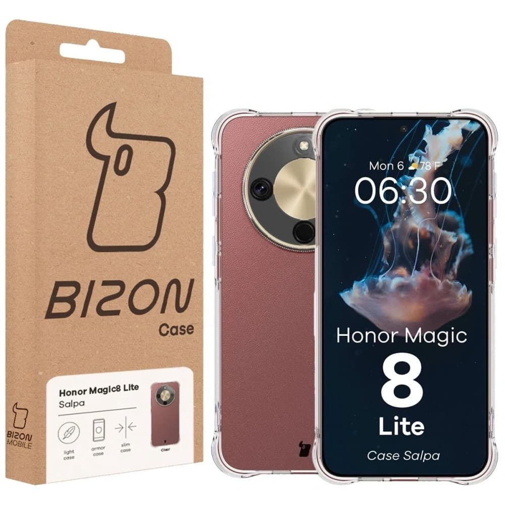 Bizon Case Salpa Honor Magic8 Lite clear - 7