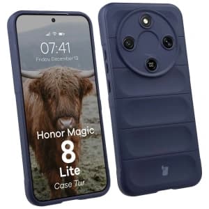 Bizon Case Tur Honor Magic8 Lite navy blue