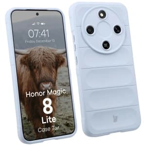 Bizon Case Tur Honor Magic8 Lite light blue