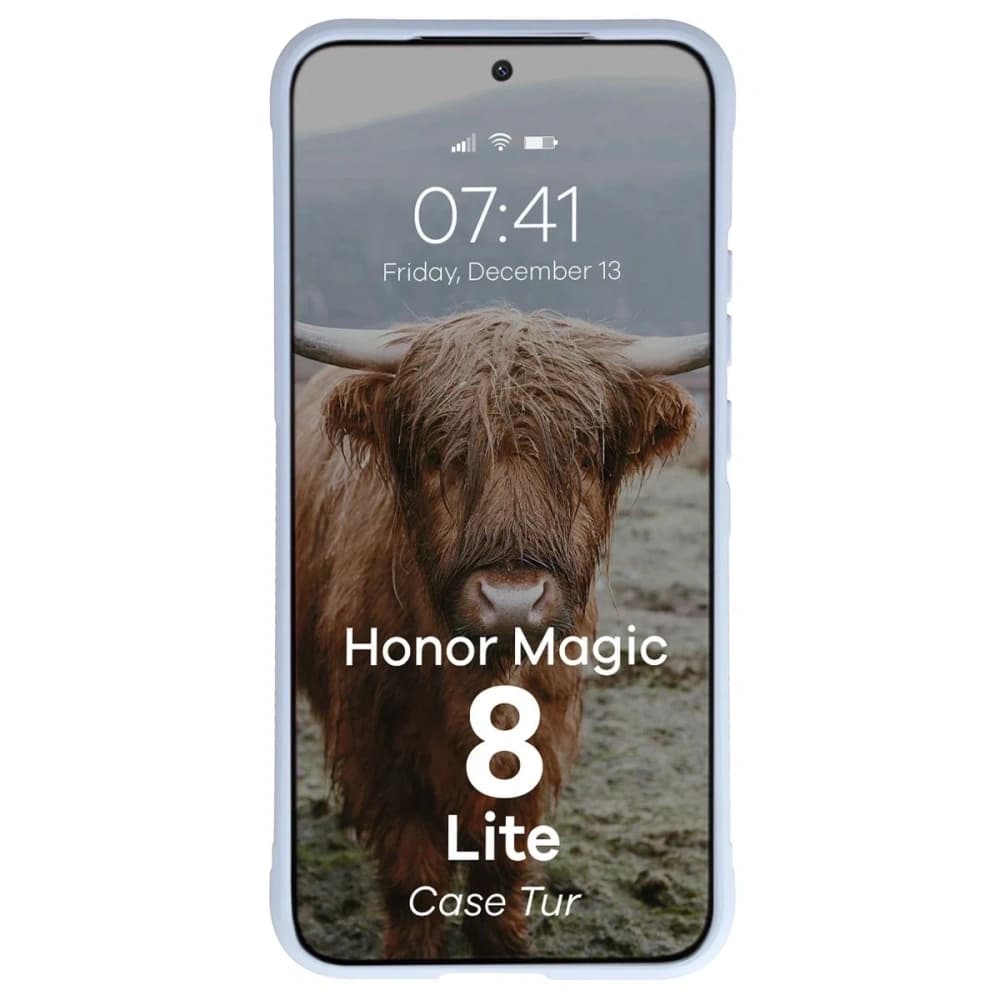 Bizon Case Tur Honor Magic8 Lite light blue - 5