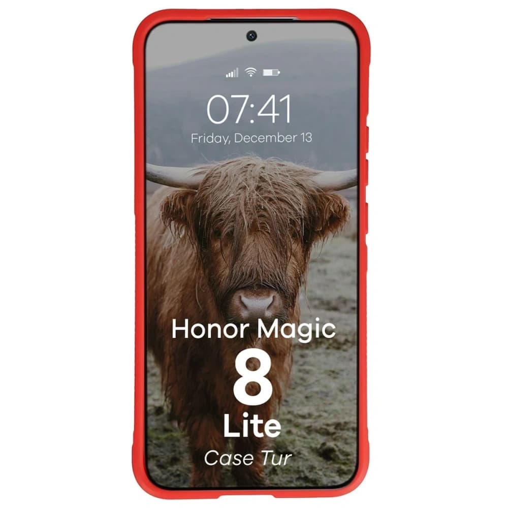 Bizon Case Tur Honor Magic8 Lite roșu
 - 5