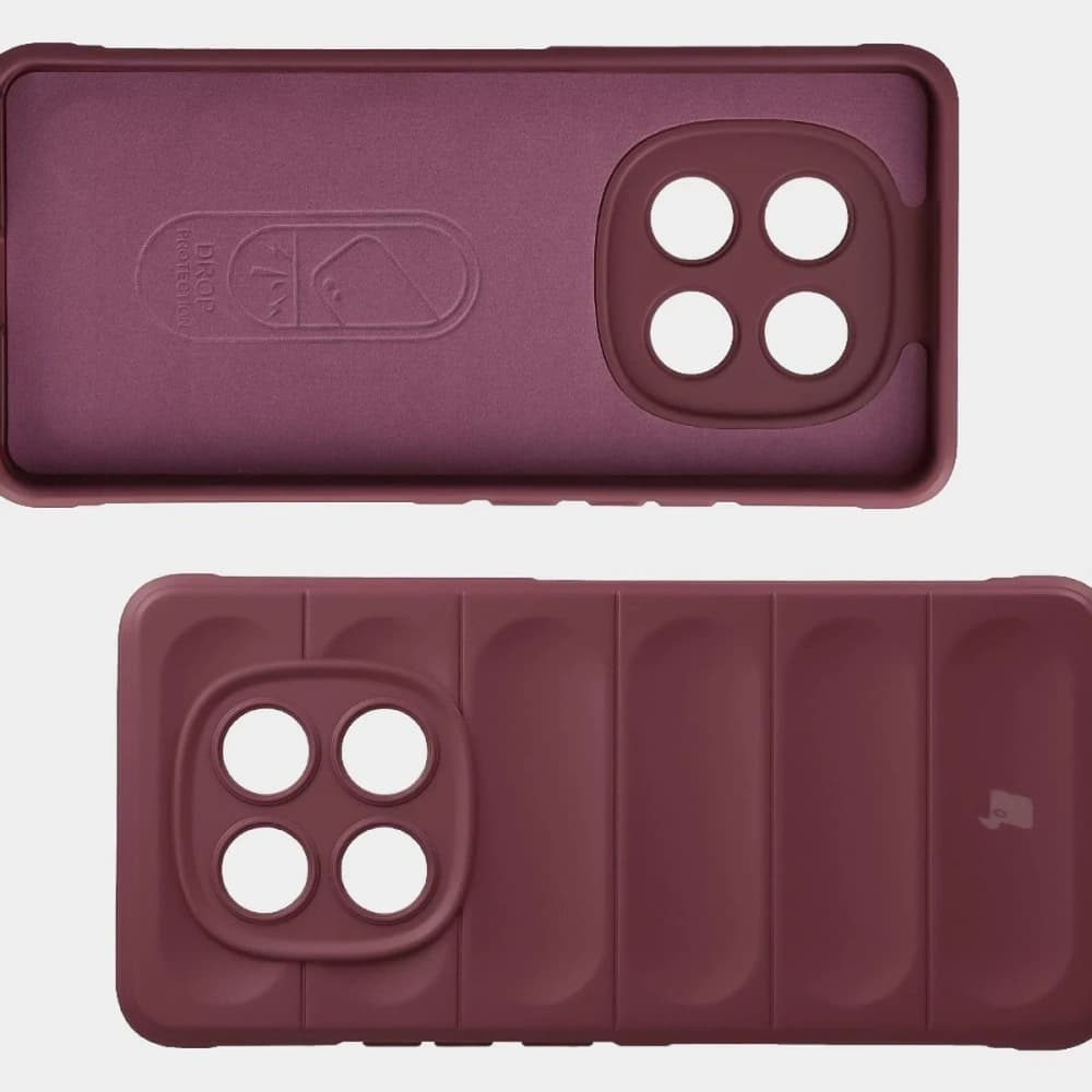 Pancerne etui Bizon Case Tur do Xiaomi Redmi Note 15 4G burgundowe - 6