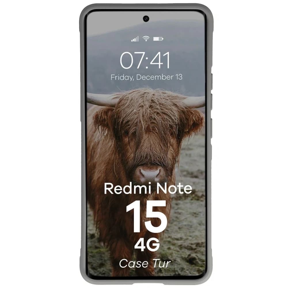 Bizon Case Tur Xiaomi Redmi Note 15 4G light gray - 5