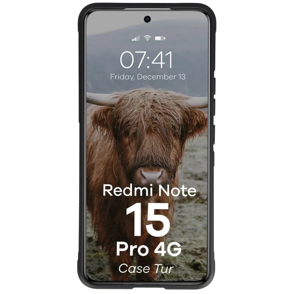 Pancerne etui Bizon Case Tur do Xiaomi Redmi Note 15 Pro 4G czarne - 5