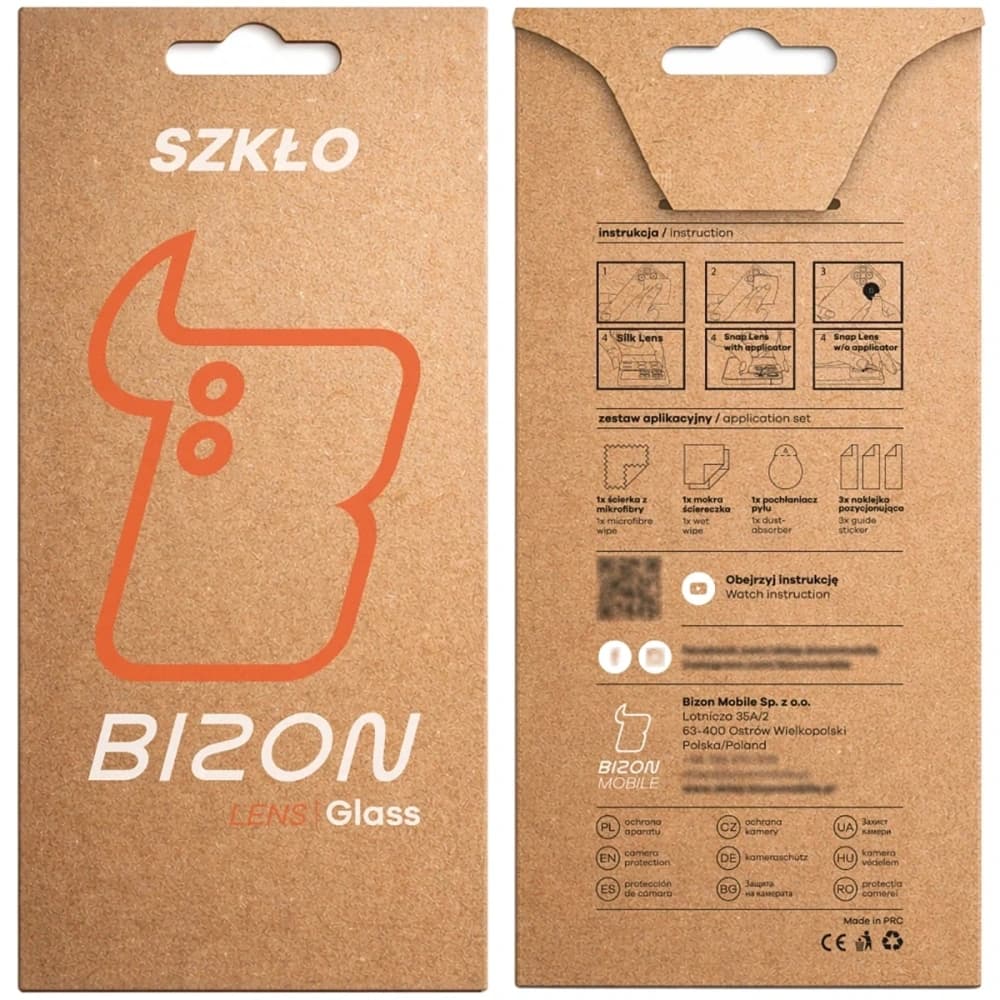 Bizon Glass Lens Motorola Moto G86 5G [2 CSOMAG]
 - 5