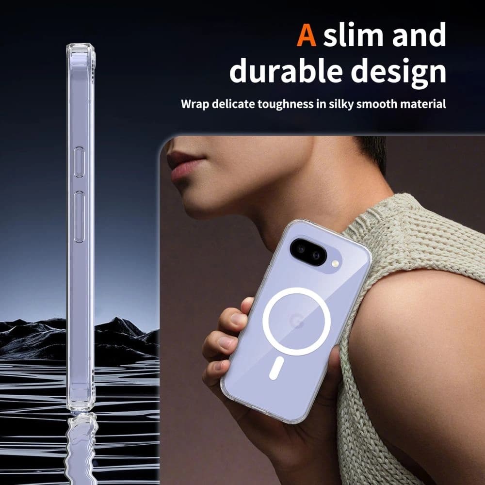 Tech-Protect Flexair Hybrid MagSafe Google Pixel 10a Átlátszó
 - 6