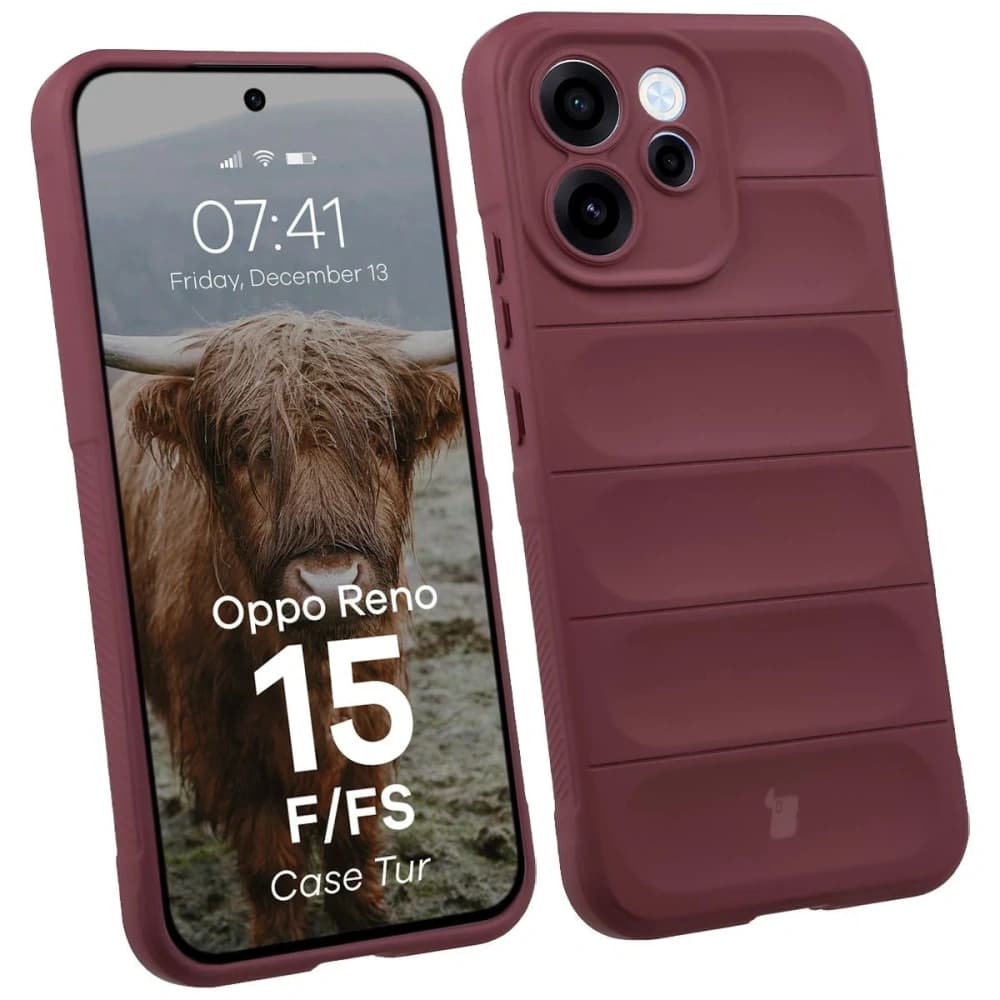 Bizon Case Tur Oppo Reno 15 F / FS burgunder
 - 1