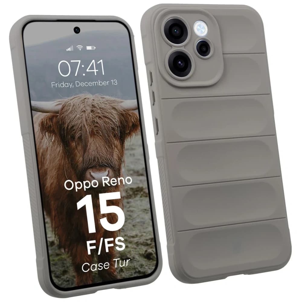 Bizon Case Tur Oppo Reno 15 F / FS hellgrau
 - 1