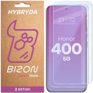Bizon Glass Mule Duo Honor 400 [2 PACK]