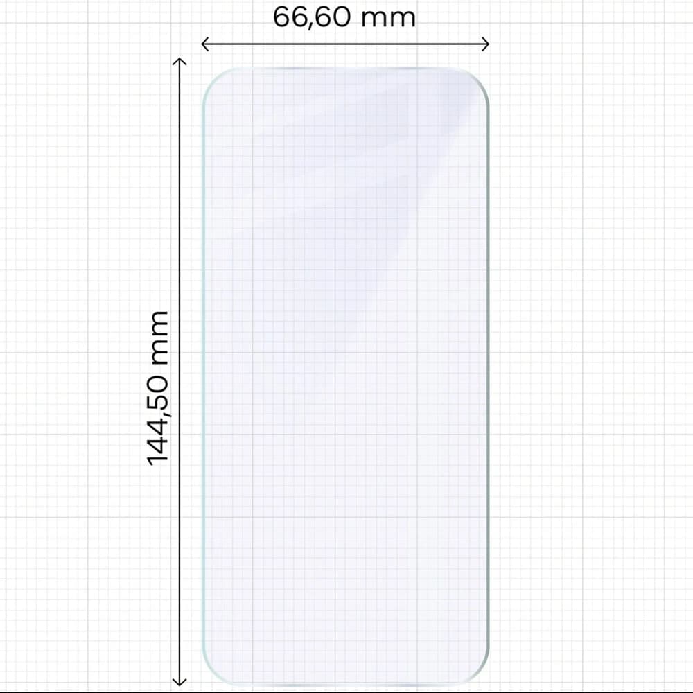 Bizon Glass Mule Duo Apple iPhone 16 Pro [2 PACK]
 - 2