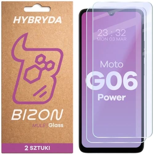 Bizon Glass Mule Duo Motorola Moto G06 Power [2 PACHET]
