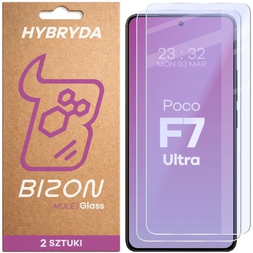 Bizon Glass Mule Duo Xiaomi POCO F7 Ultra [2 PACK]