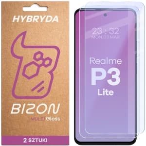 Bizon Glass Mule Duo Realme P3 Lite [2 PACK]