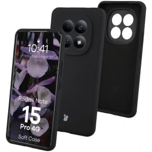 Bizon Soft Case Xiaomi Redmi Note 15 Pro 4G schwarz
