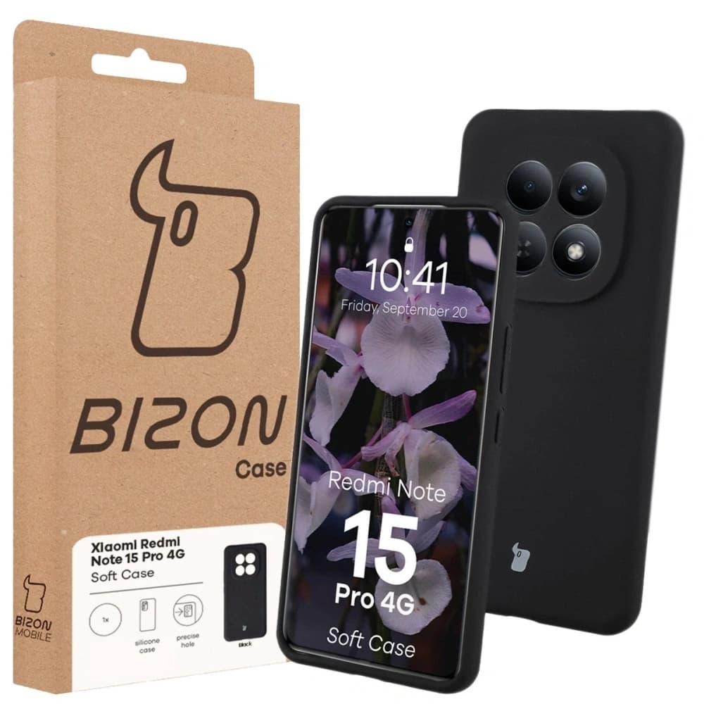 Bizon Soft Case Xiaomi Redmi Note 15 Pro 4G schwarz
 - 7