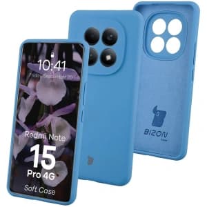 Bizon Soft Case Xiaomi Redmi Note 15 Pro 4G sötétkék
