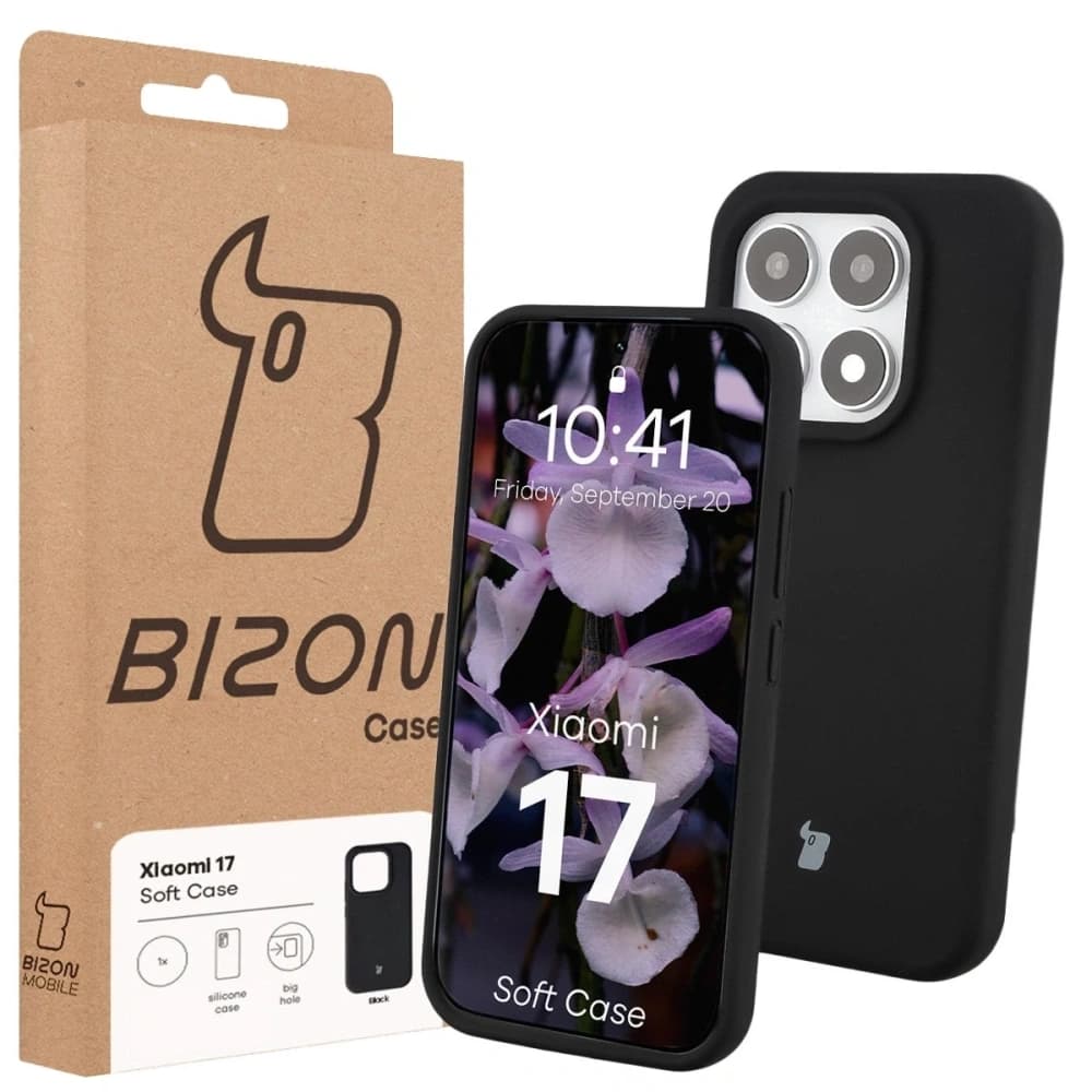 Bizon Soft Case Xiaomi 17 black - 7