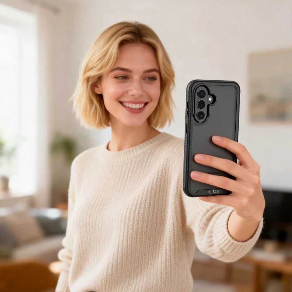 Tech-Protect Defense Samsung Galaxy A36 / A56 / A37 5G Matt Schwarz
 - 4