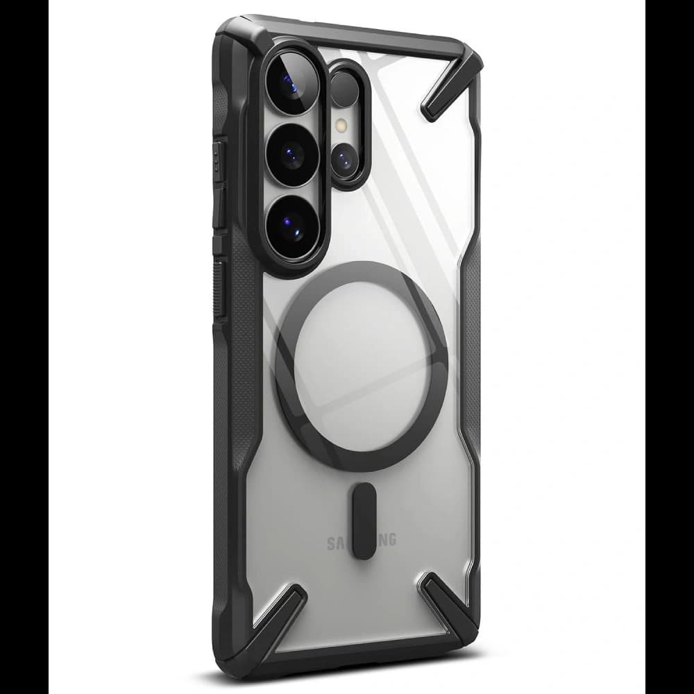 Ringke Fusion-X Magnetic MagSafe Samsung Galaxy S26 Ultra Fekete
 - 4