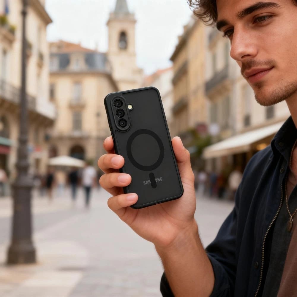 Tech-Protect Magmat MagSafe Samsung Galaxy A57 5G Matt Schwarz
 - 4