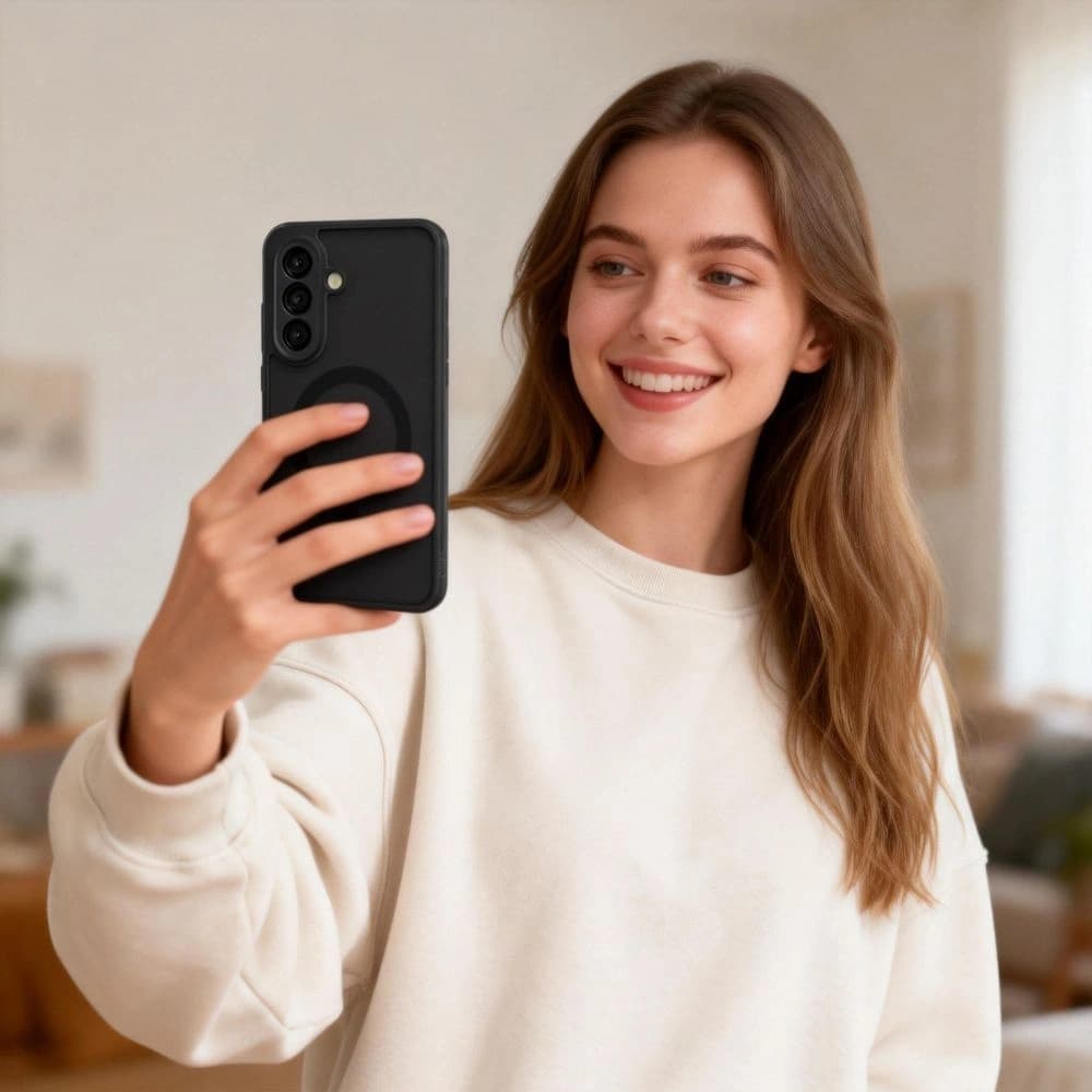 Tech-Protect Magmat MagSafe Samsung Galaxy A57 5G Matt Schwarz
 - 5