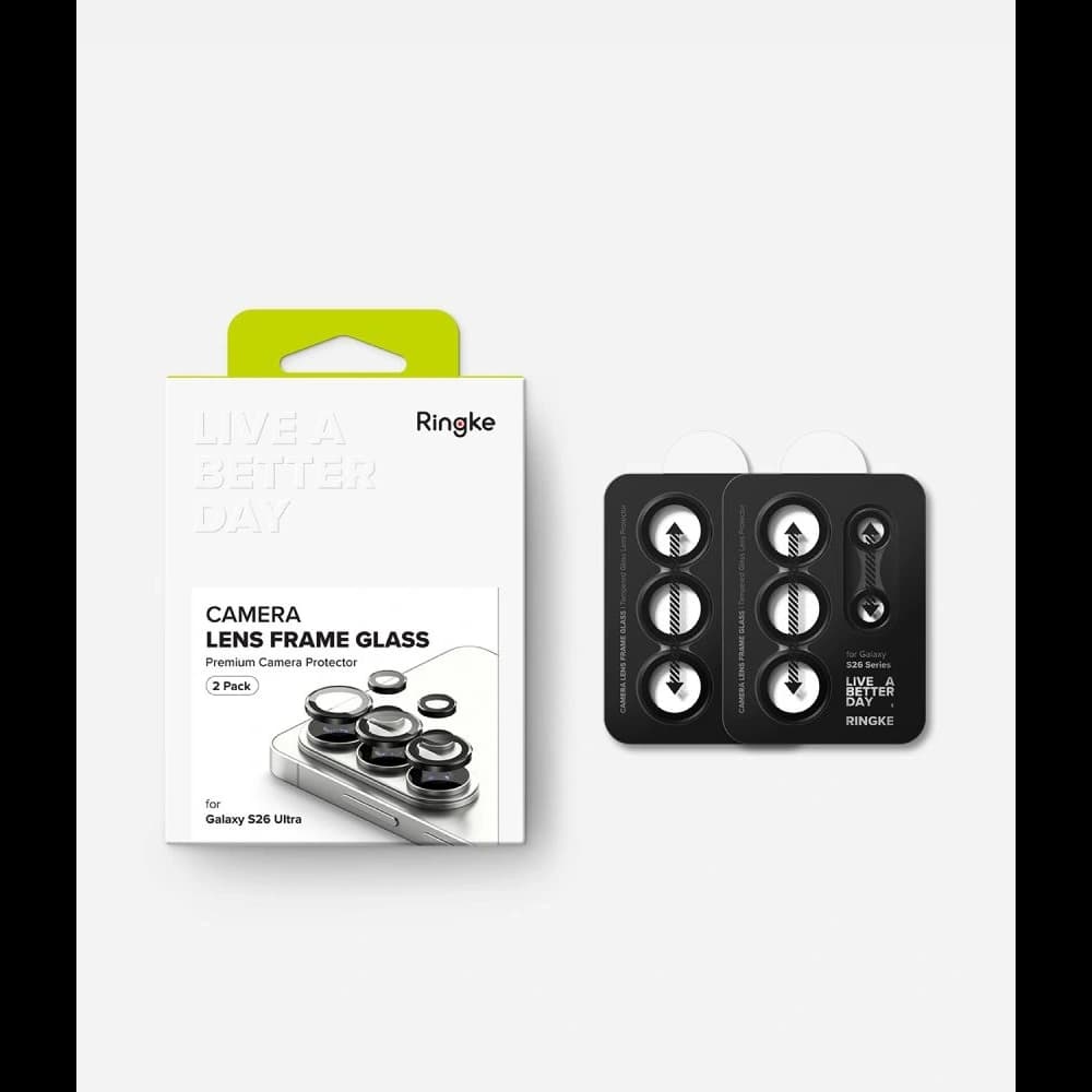 Ringke Kamera Rahmen Schutz Samsung Galaxy S26 Ultra Schwarz [2 PACK]
 - 7