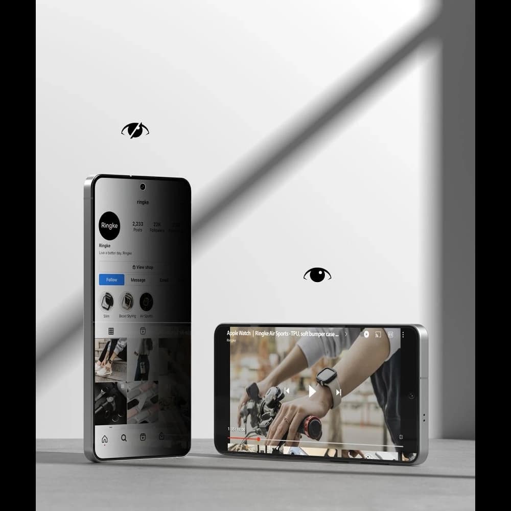 Ringke Easy Slide Samsung Galaxy S26+ Plus Adatvédelmi [2 CSOMAG]
 - 6