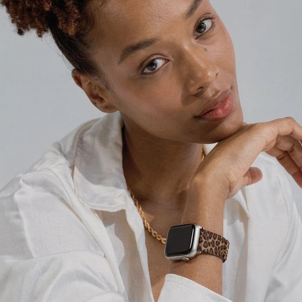 Tech-Protect Lamano Apple Watch 8 / 9 / 10 / 11 / SE 40/41/42mm Párduc
 - 3