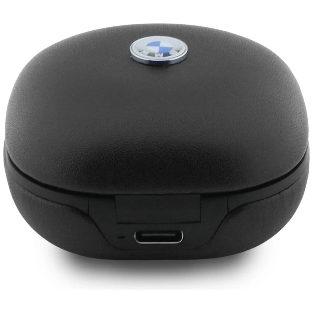 BMW Drahtlose In-Ear Bluetooth TWS Kopfhörer Leder Metall Logo ENC schwarz - 4