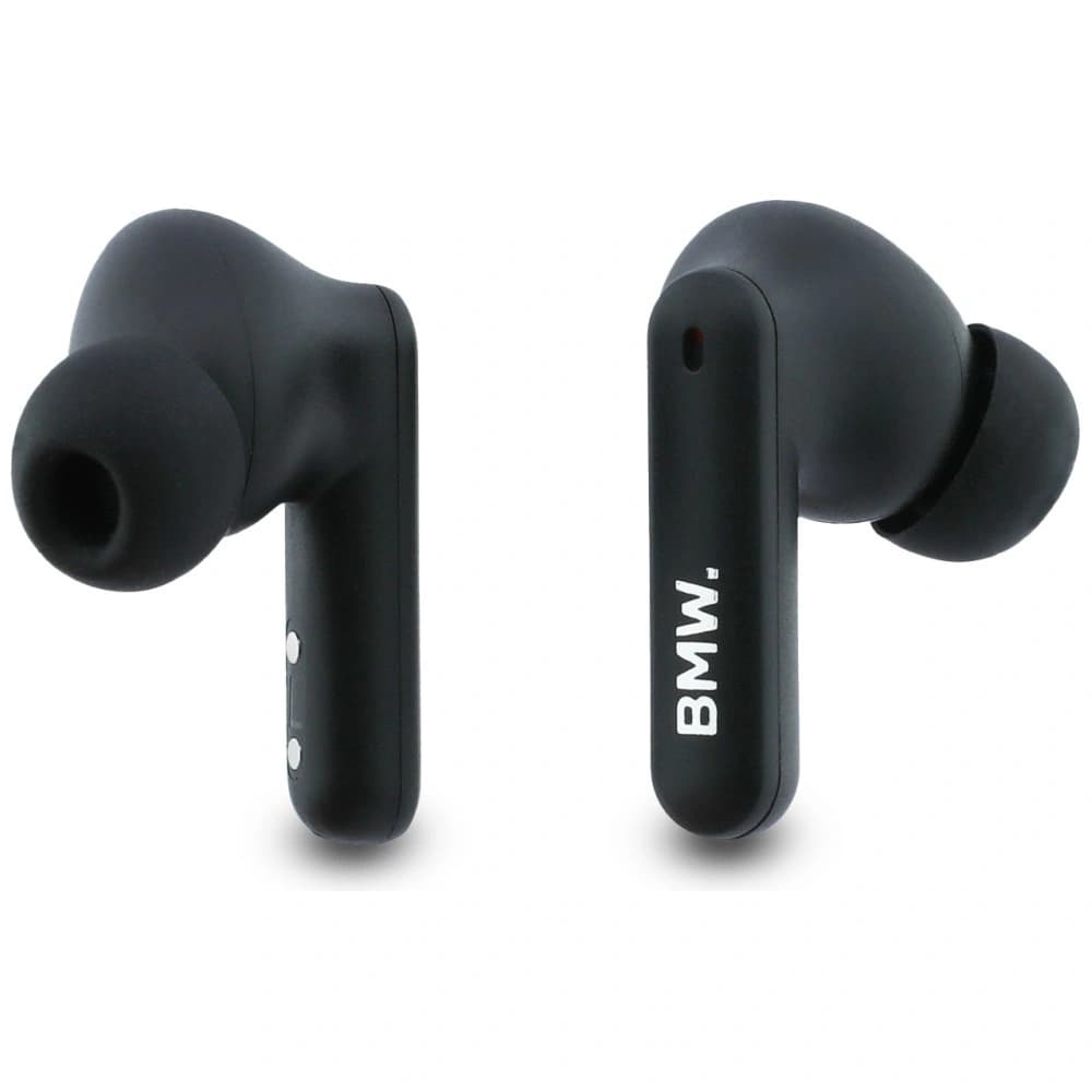 BMW Drahtlose In-Ear Bluetooth TWS Kopfhörer Leder Metall Logo ENC schwarz - 5