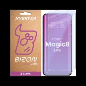 Bizon Glass Mule Duo Honor Magic8 Lite [2 PACK]