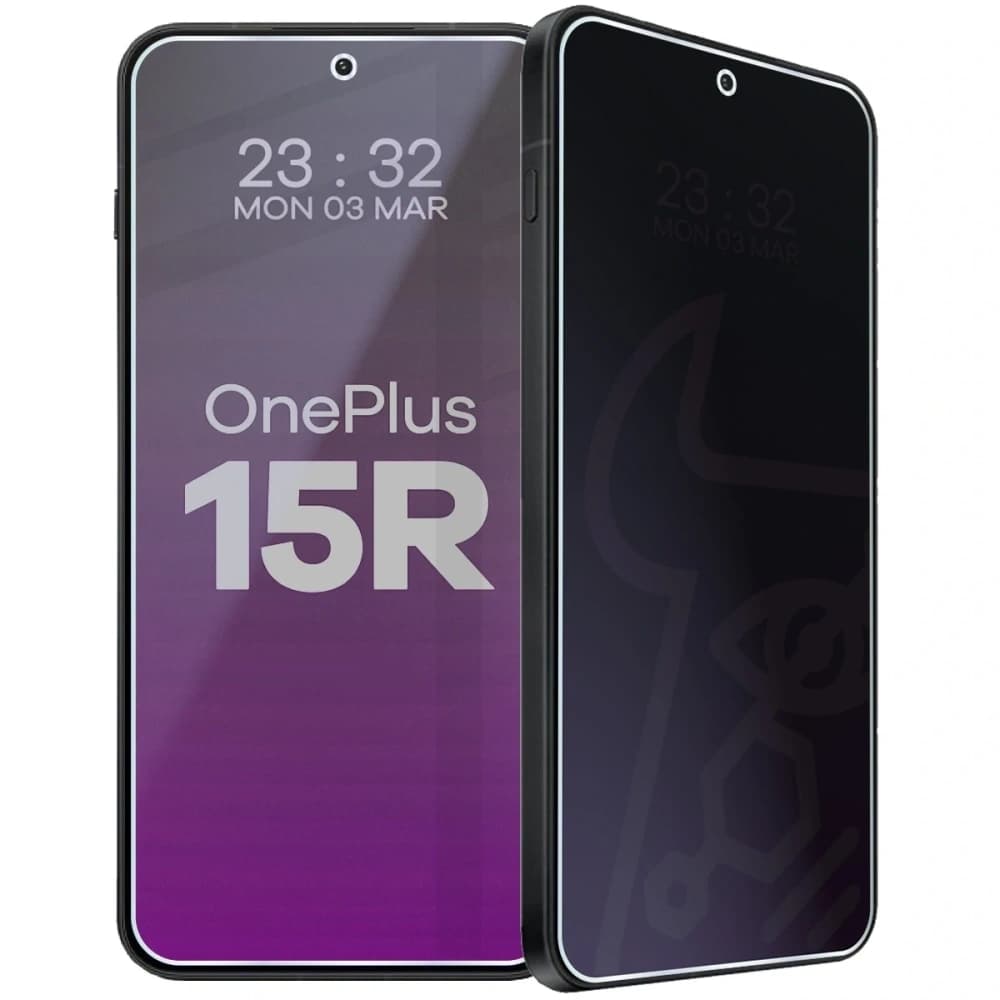 Prywatyzujące szkło hybrydowe Bizon Glass Mule Shadow do OnePlus 15R matowe - 6