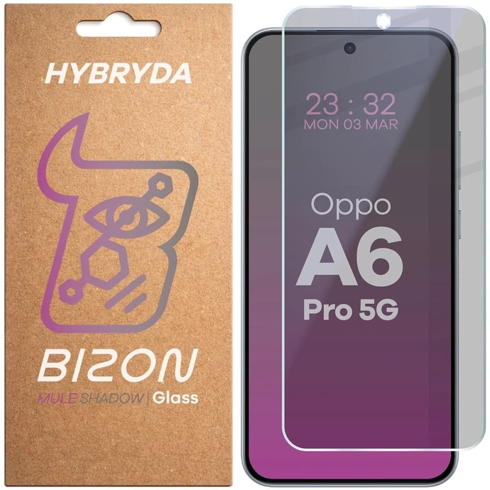 Bizon Glass Mule Shadow Oppo A6 Pro 5G matte - 1