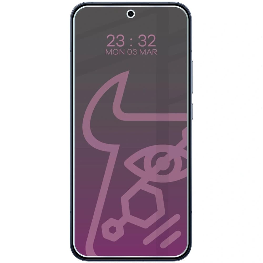 Prywatyzujące szkło hybrydowe Bizon Glass Mule Shadow do Oppo Reno 15 matowe - 3