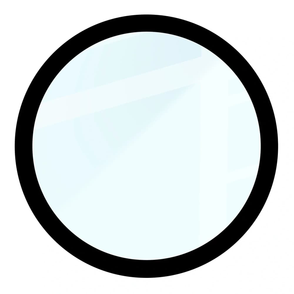 Szkło hybrydowe Bizon Glass Watch Edge Hybrid dla OnePlus Watch Lite 45 mm czarne - 4