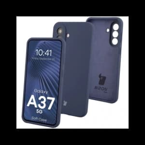 Bizon Soft Case Samsung Galaxy A37 5G dunkelblau
