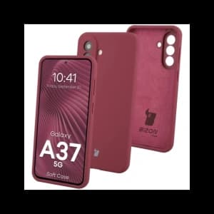 Bizon Soft Case Samsung Galaxy A37 5G dunkelviolett

