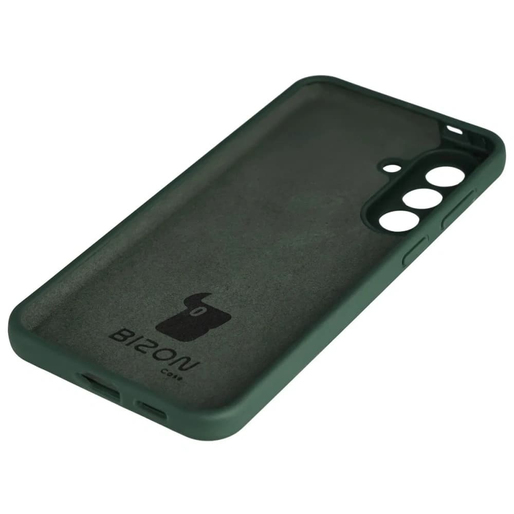 Bizon Soft Case Samsung Galaxy A57 5G verde închis
 - 4