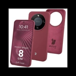 Bizon Soft Case Honor Magic8 Lite dark purple